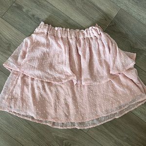 H&M ruffle skirt